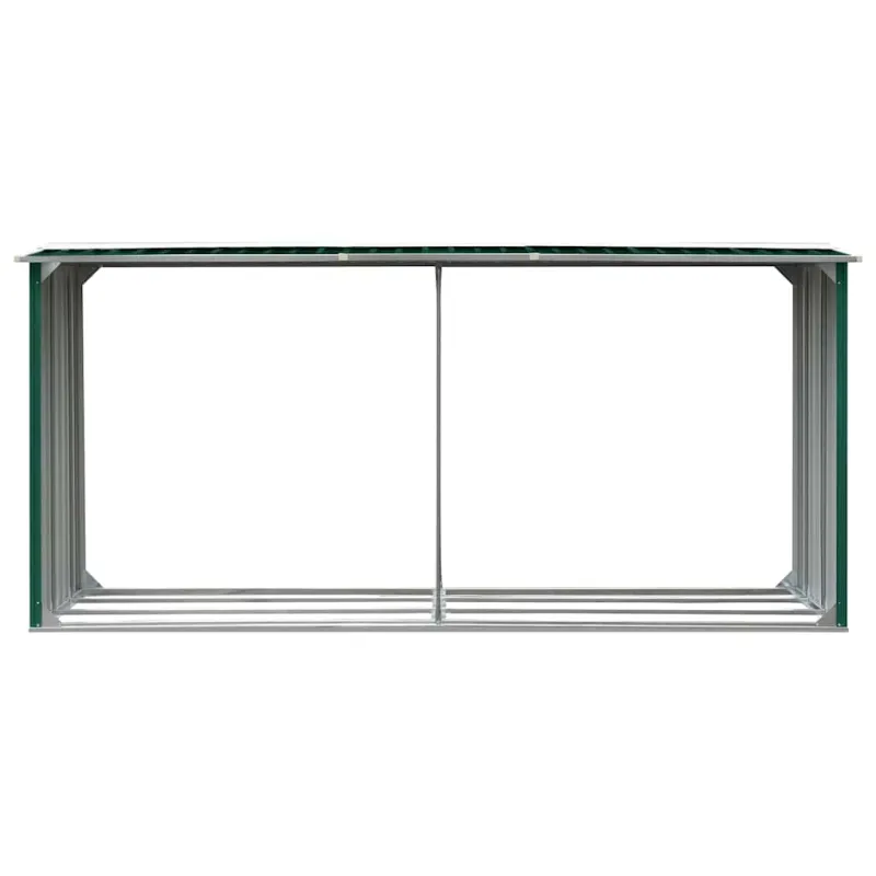 Sodo malkinė, žalia, 330x92x153cm, galvanizuotas plienas