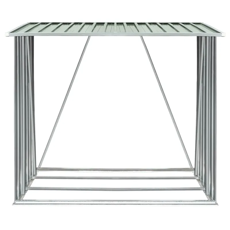Sodo malkinė, žalia, 163x83x154cm, galvanizuotas plienas
