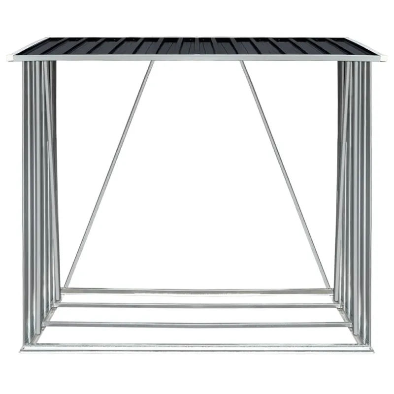 Sodo malkinė, antracito, 163x83x154cm, galvanizuotas plienas