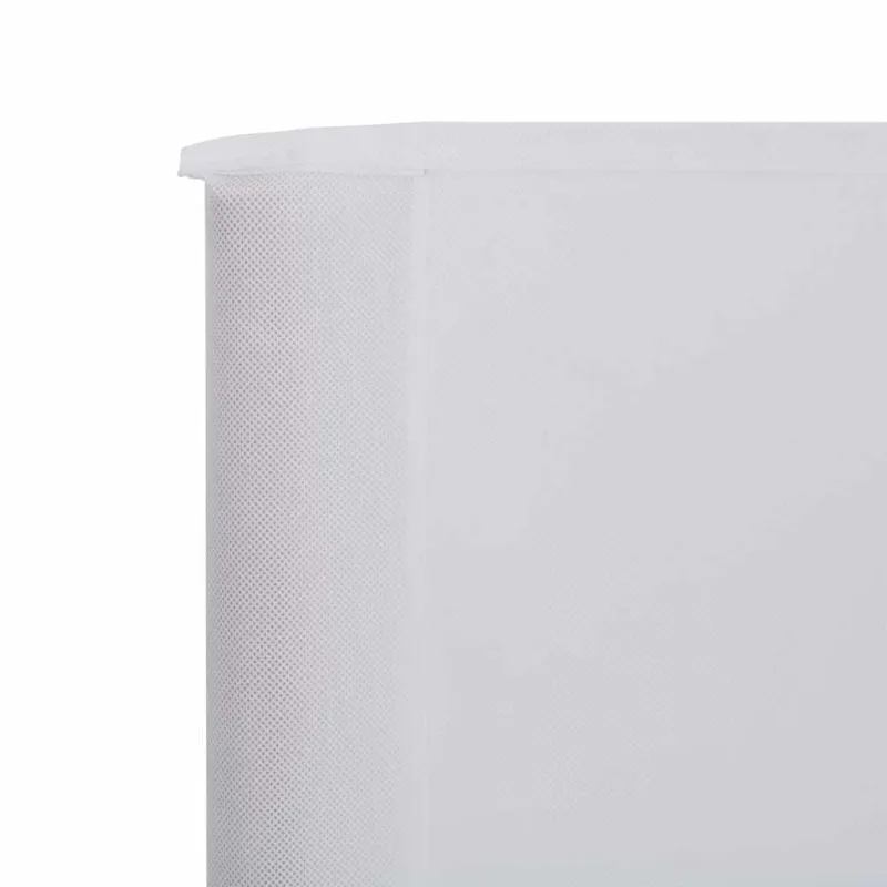 Uždanga nuo vėjo, 3 plokštės, smėlio balta, 400x80cm, audinys