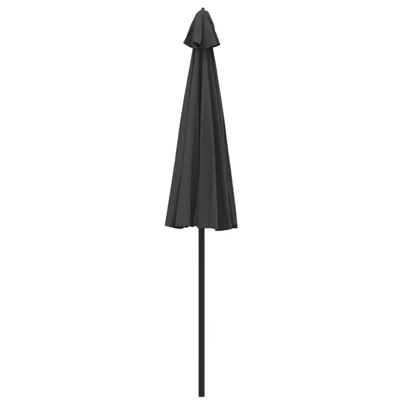Lauko skėtis nuo saulės su aliuminio stulpu, antracito, 270cm