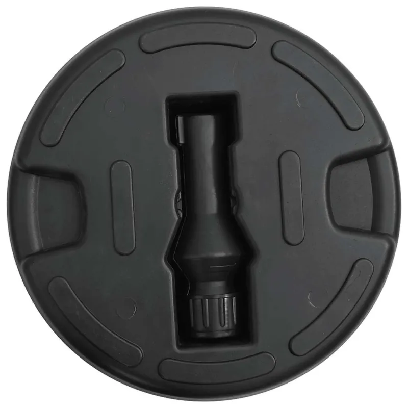 Skėčio pagrindas, juodas, pildomas smėliu/vandeniu, 15l
