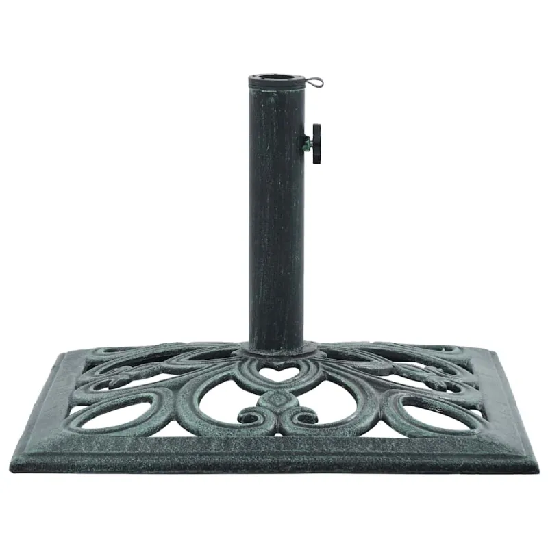 Skėčio pagrindas, žalios spalvos, 12kg, 49cm, ketus