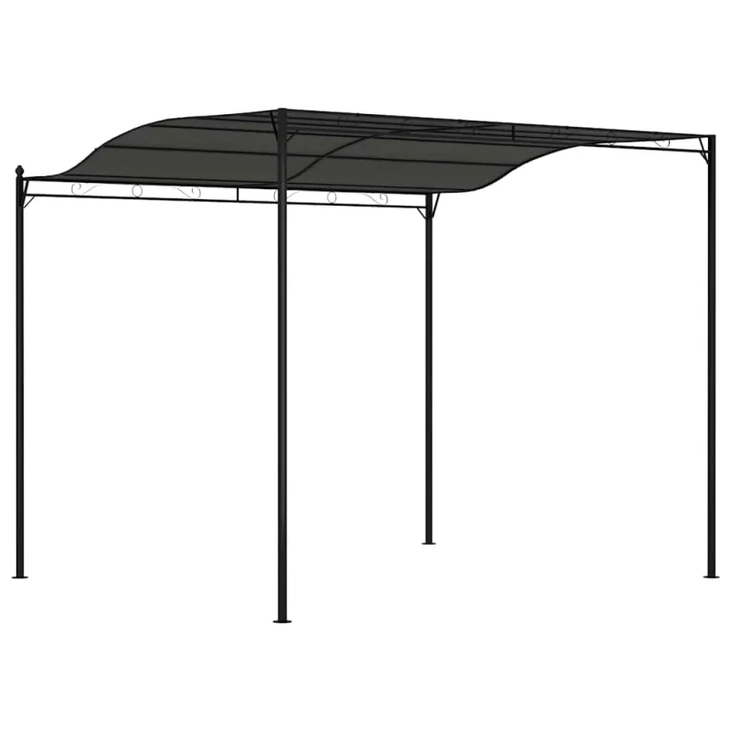 Uždanga nuo saulės, antracito spalvos, 3x2,4m