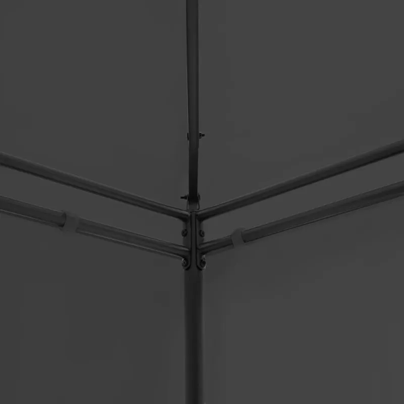 Pavėsinė, antracito spalvos, 600x298x270cm