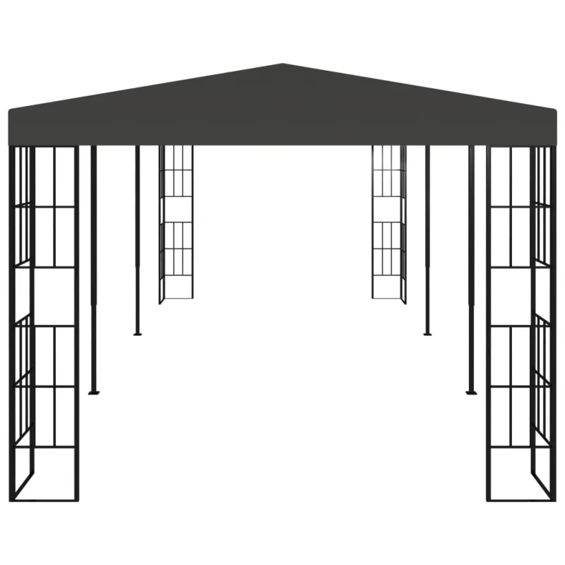 Pavėsinė, antracito spalvos, 3x6m
