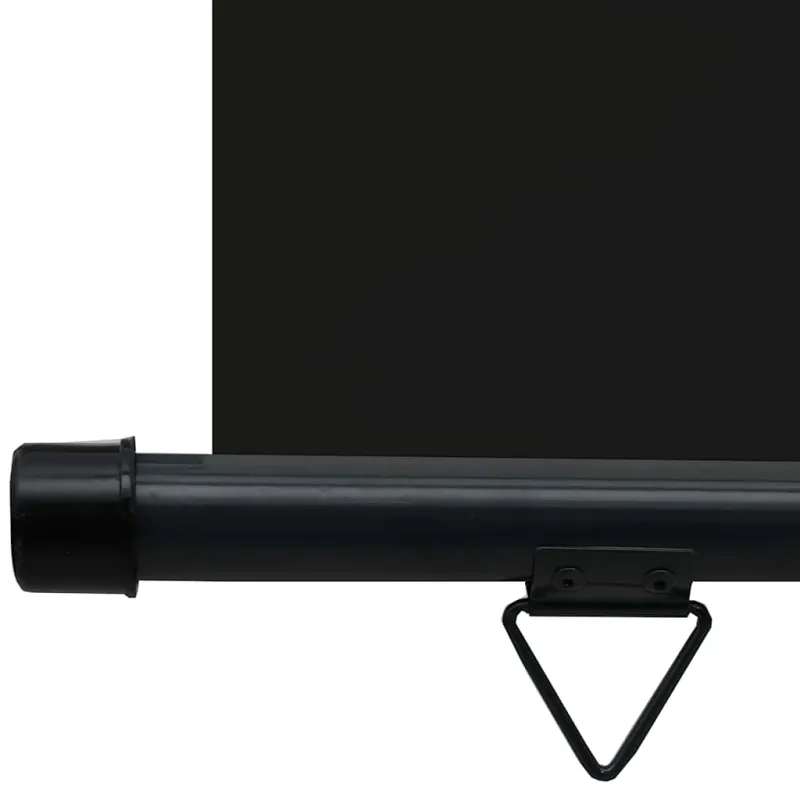 Šoninė balkono markizė, juoda, 100x250cm