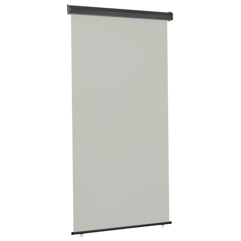 Šoninė balkono markizė, pilka, 125x250cm