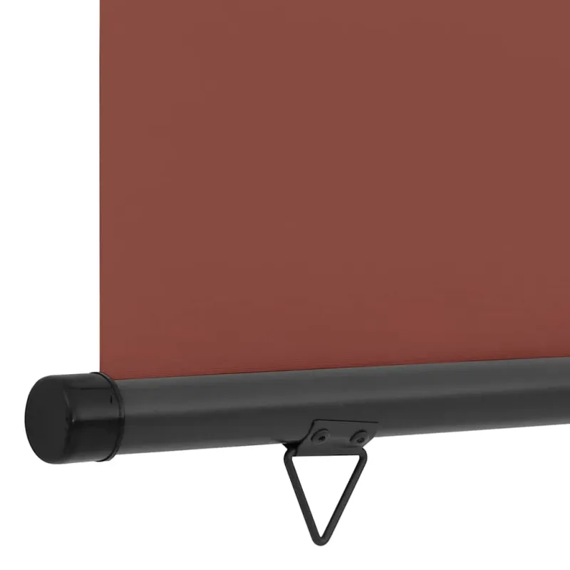 Šoninė balkono markizė, ruda, 125x250cm