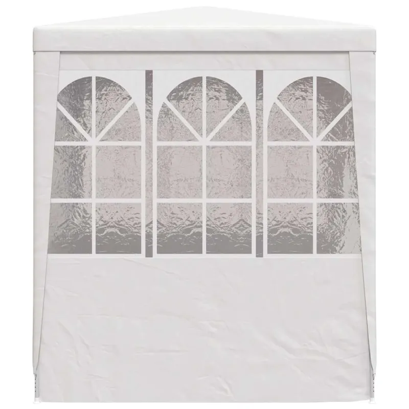Proginė palapinė su šoninėmis sienomis, balta, 2x2m, 90g/m²