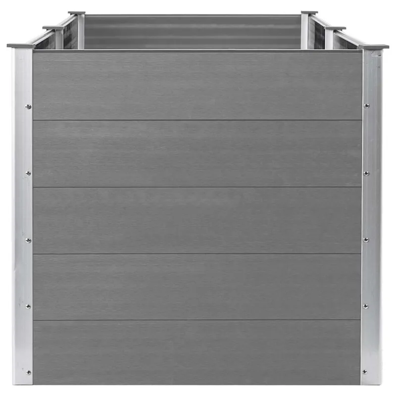 Sodo lovelis, pilkos spalvos, 250x100x91cm, WPC