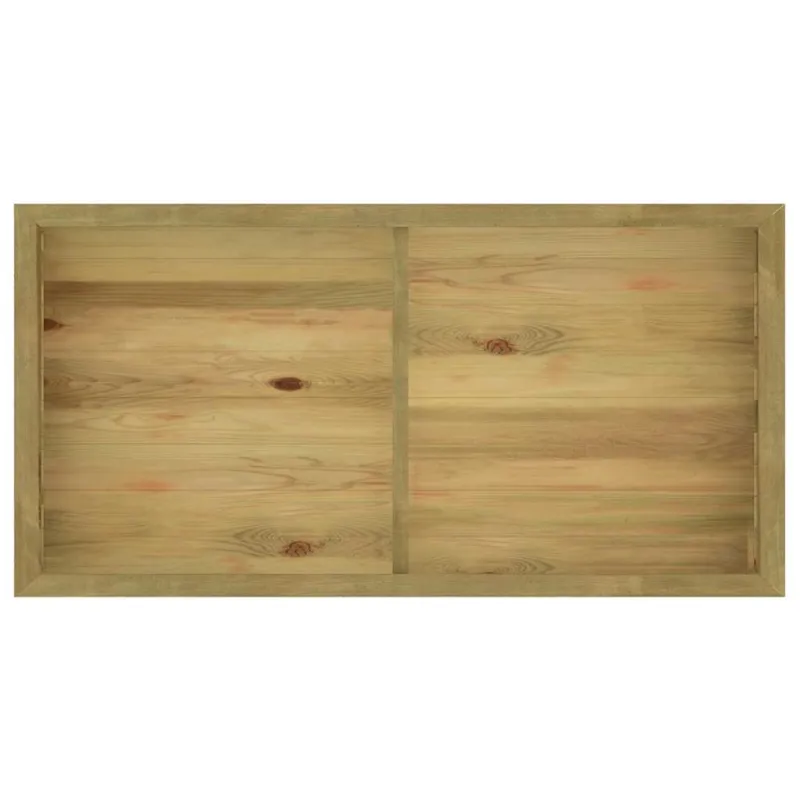 Lovelis, 196x100x50cm, impregnuota pušies mediena