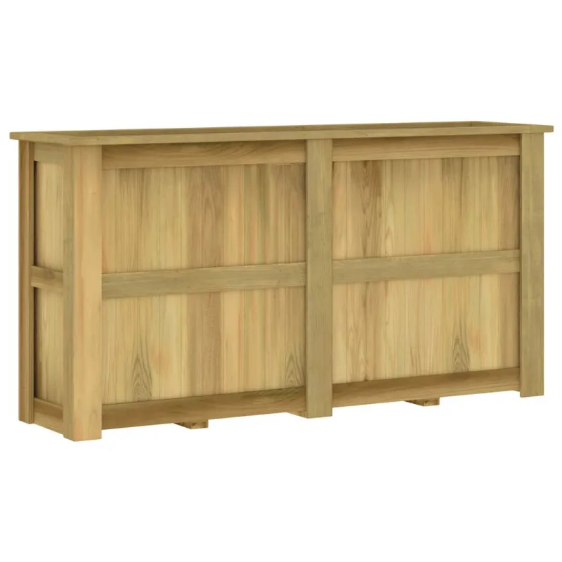 Lovelis, 196x50x100cm, impregnuota pušies mediena