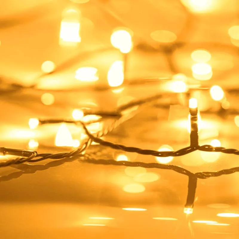 Girlianda su 600 LED lempučių, 06m, 8 šviesos efektai, IP44