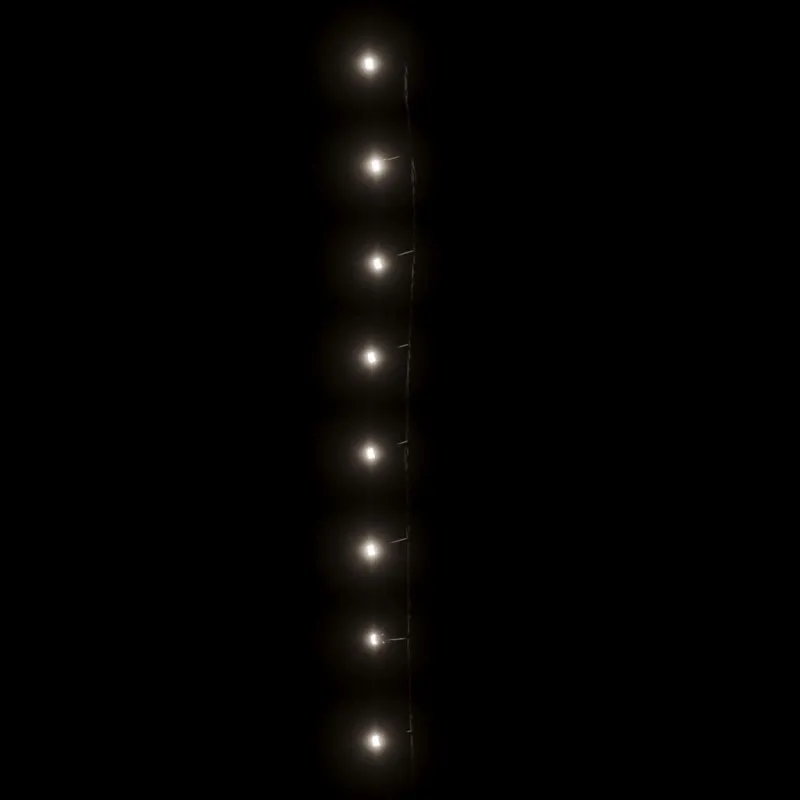 Girlianda, 1000 LED, vid./lauk., IP44, 100m, šalt. baltos sp.