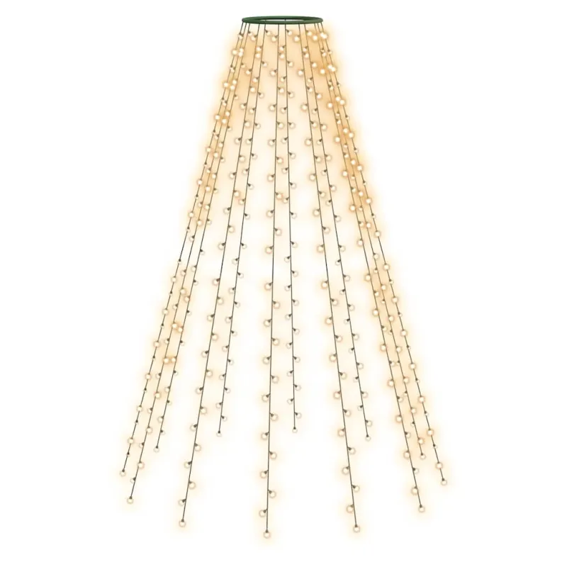 Kalėdų eglutės girlianda su 180 LED lempučių, 180cm
