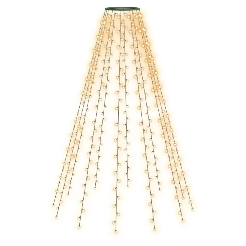 Kalėdų eglutės girlianda, 210 LED lempučių, 210cm