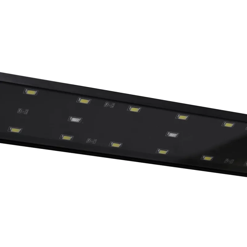 LED akvariumo lempa su spaustuku, mėlyna ir balta, 25-45cm