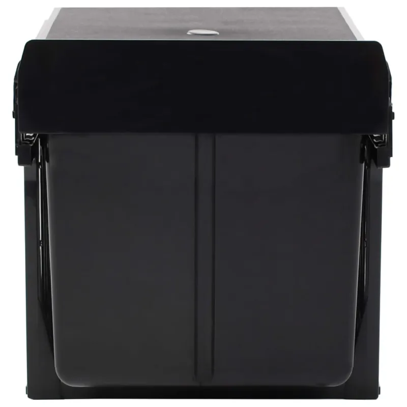 Ištraukiama virtuvės spintelės šiukšliadėžė, 48l, soft-close