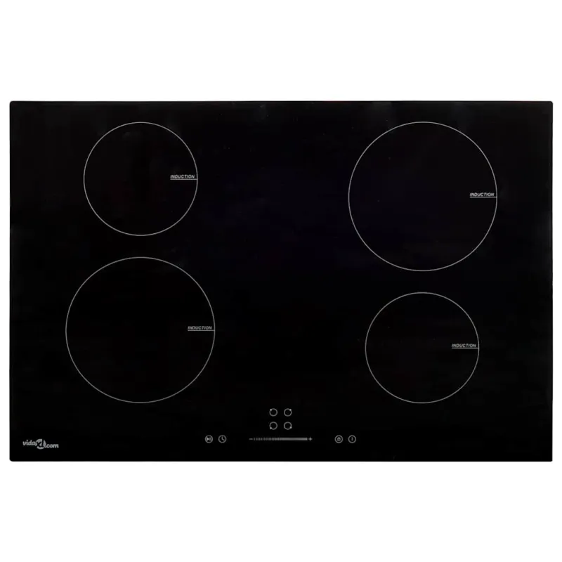 Indukcinė kaitlentė su 4 kaitvietėmis, stiklas, 77cm, 7000W