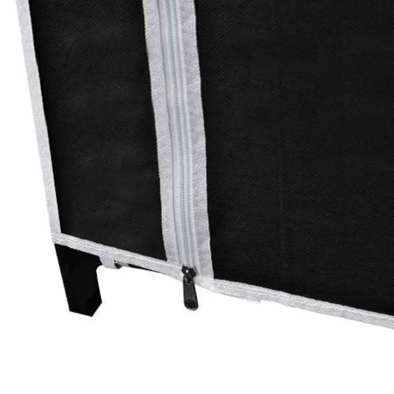 Sulankstoma spinta, juoda, 110 x 45 x 175 cm