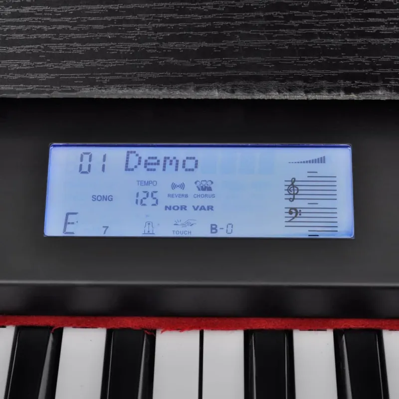 Elektrinis skaitmeninis pianinas su stovu natoms, 88 klavišų
