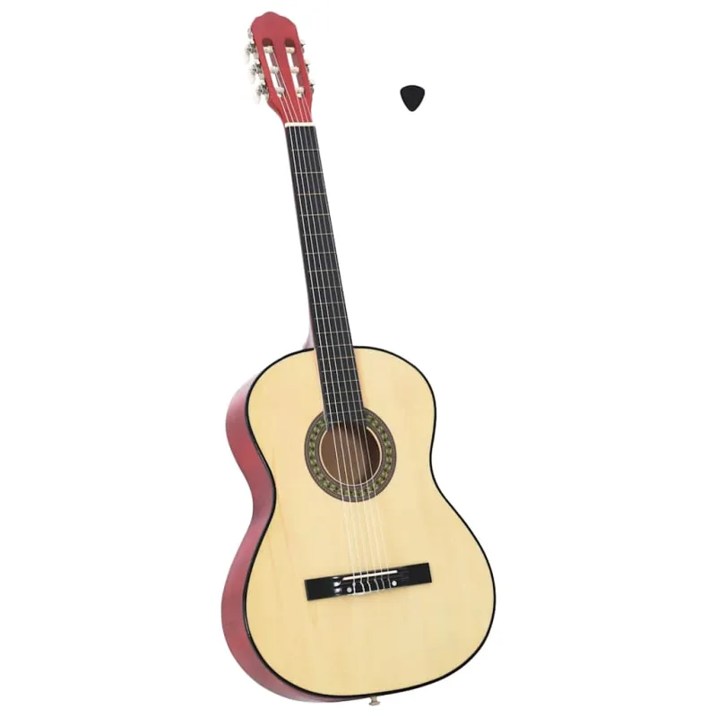Klasikinė gitara pradedantiesiems, 4/4 39", amerikinė liepa