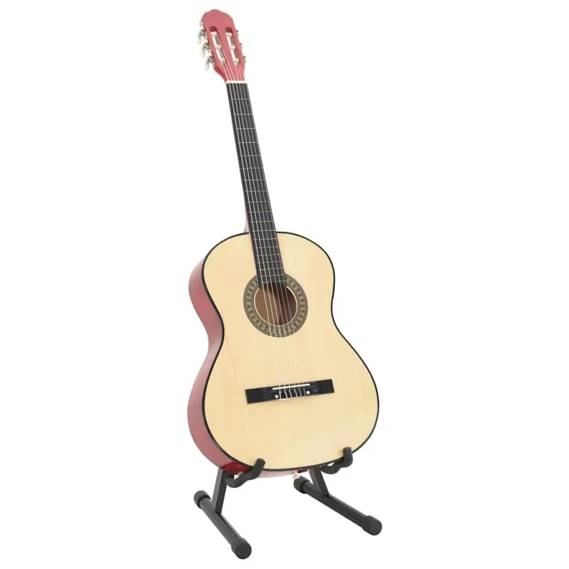 Klasikinės gitaros rinkinys pradedantiesiems, 12 dalių, 4/4 39"