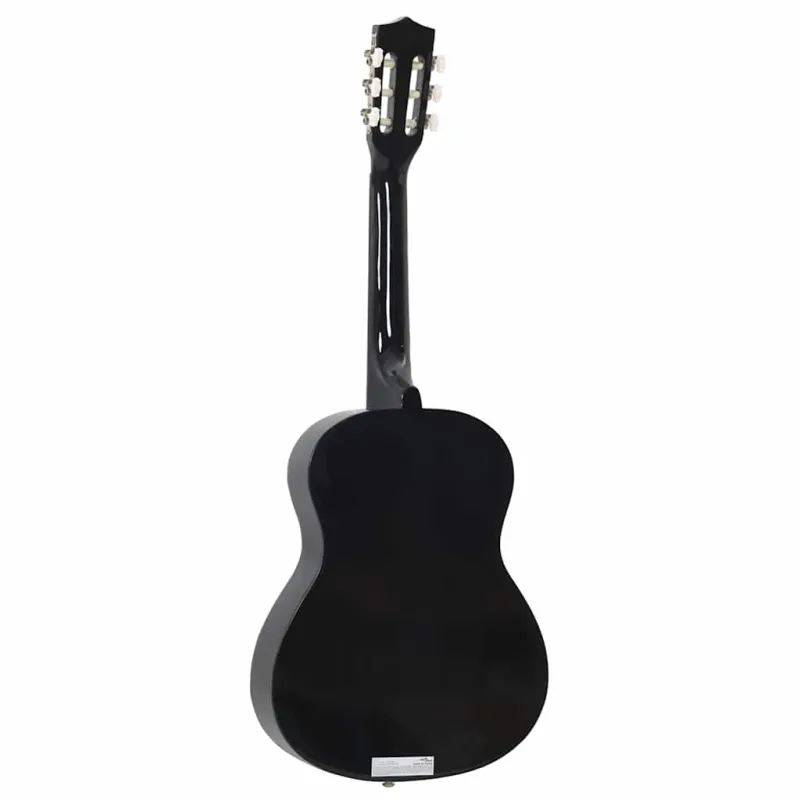 Klasikinė gitara pradedantiesiems ir vaikams, juoda, 3/4 36"