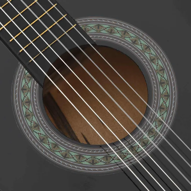 Klasikinės gitaros rinkinys pradedantiesiems, 8 dalių, 3/4 36"
