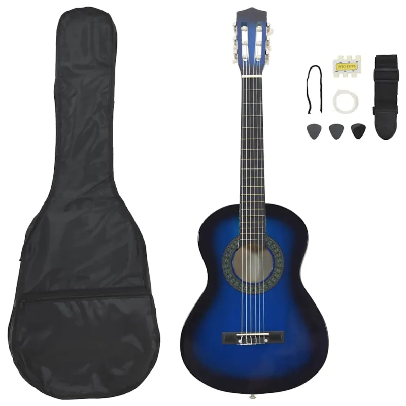 Klasikinės gitaros rinkinys pradedantiesiems, 8 dalių, 1/2 34"