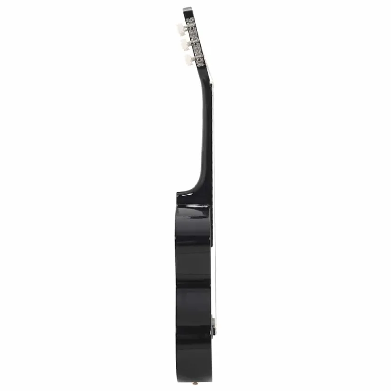 Klasikinė gitara pradedantiesiems ir vaikams, juoda, 1/2 34"