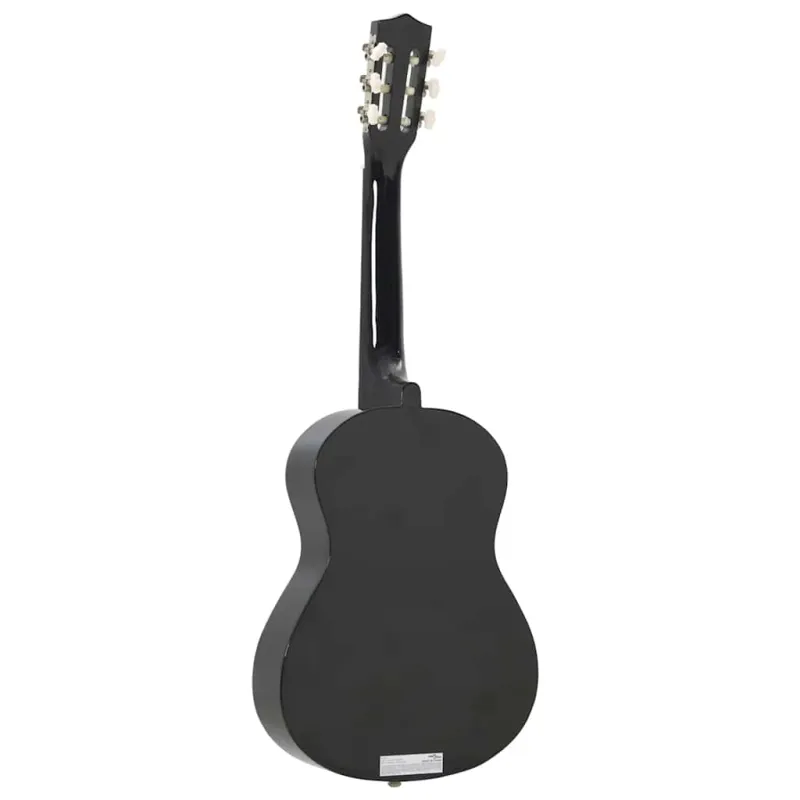 Klasikinė gitara pradedantiesiems ir vaikams, juoda, 1/2 34"