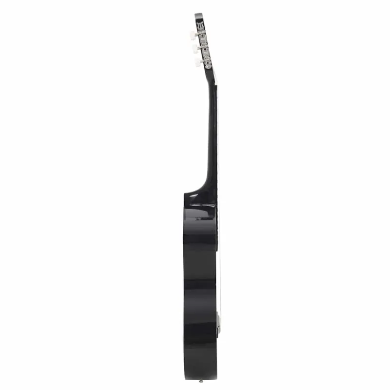 Klasikinė gitara, juodos spalvos, 38", 6 stygos