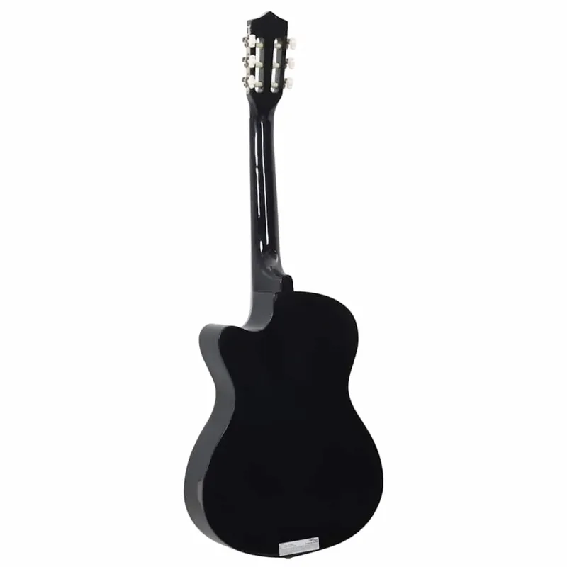 Klasikinė gitara, juodos spalvos, 38", 6 stygos