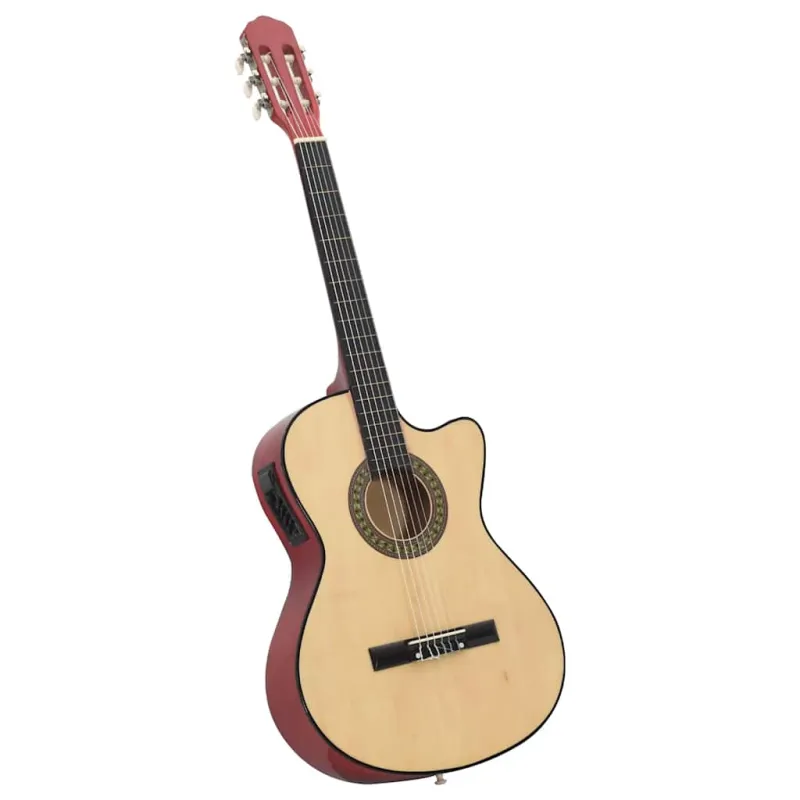 Gitaros rinkinys su ekvalaizeriu, 12 dalių, 6 stygos