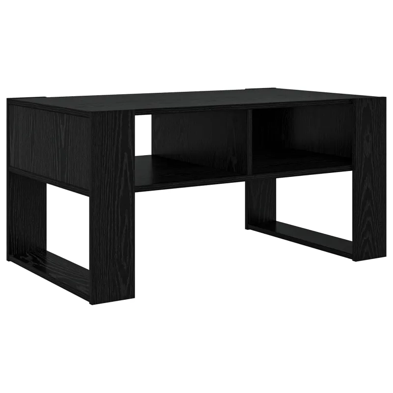 Kavos staliukas Juodas ąžuolas 92 x 53 x 45 cm Apdirbta mediena