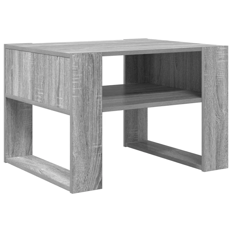 Kavos staliukas Pilkas Sonoma 66 x 53 x 45 cm Apdirbta mediena