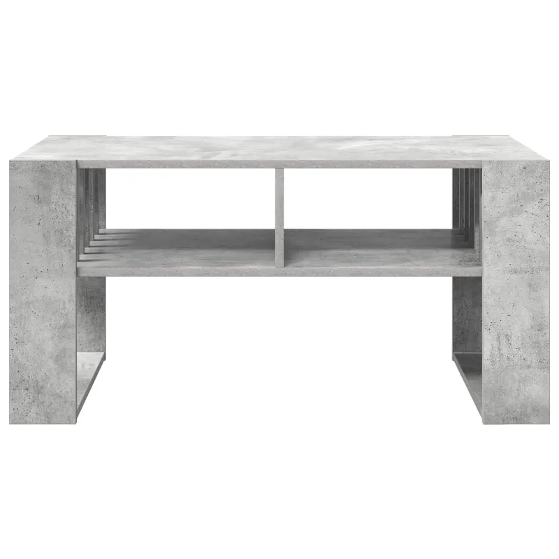 Kavos staliukas Betono pilka 92 x 49,5 x 45 cm Apdirbta mediena