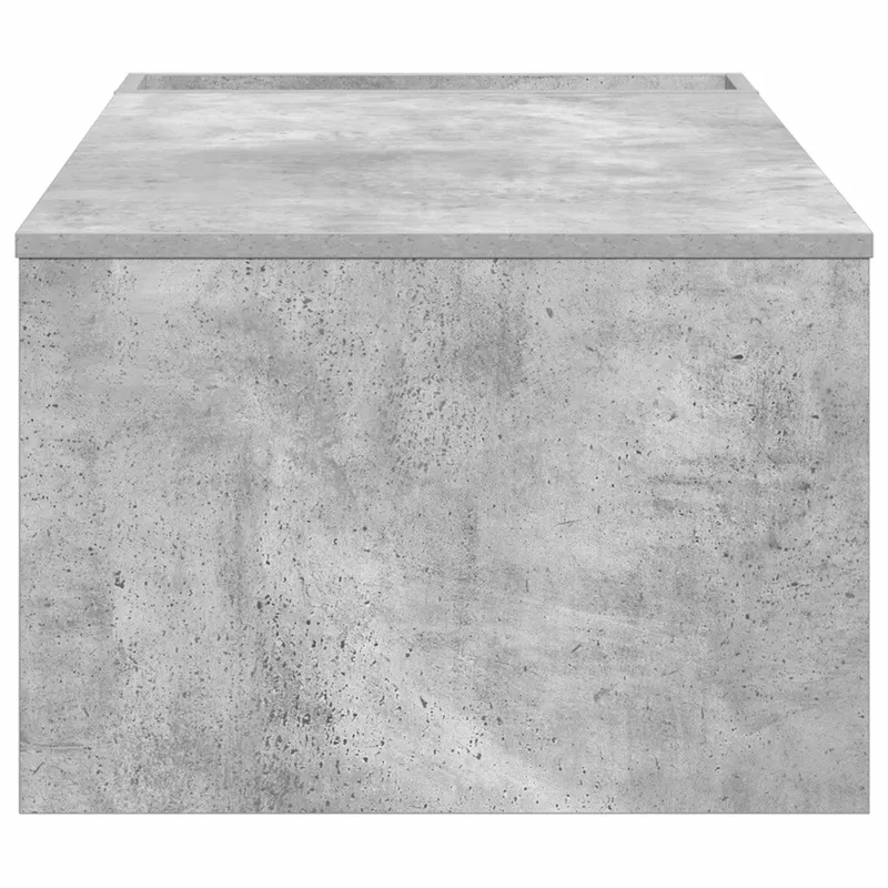 Kavos staliukas Betono pilka 95 x 50 x 34 cm Apdirbta mediena
