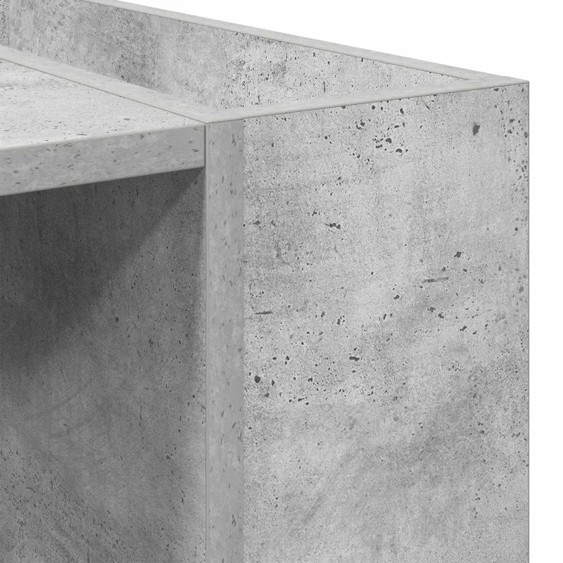 Kavos staliukas Betono pilka 95 x 50 x 34 cm Apdirbta mediena