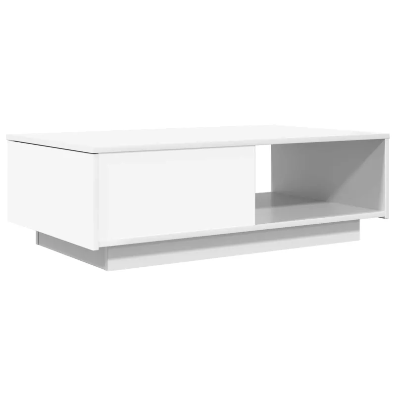 Kavos staliukas Balta 95 x 55 x 31 cm Apdirbta mediena