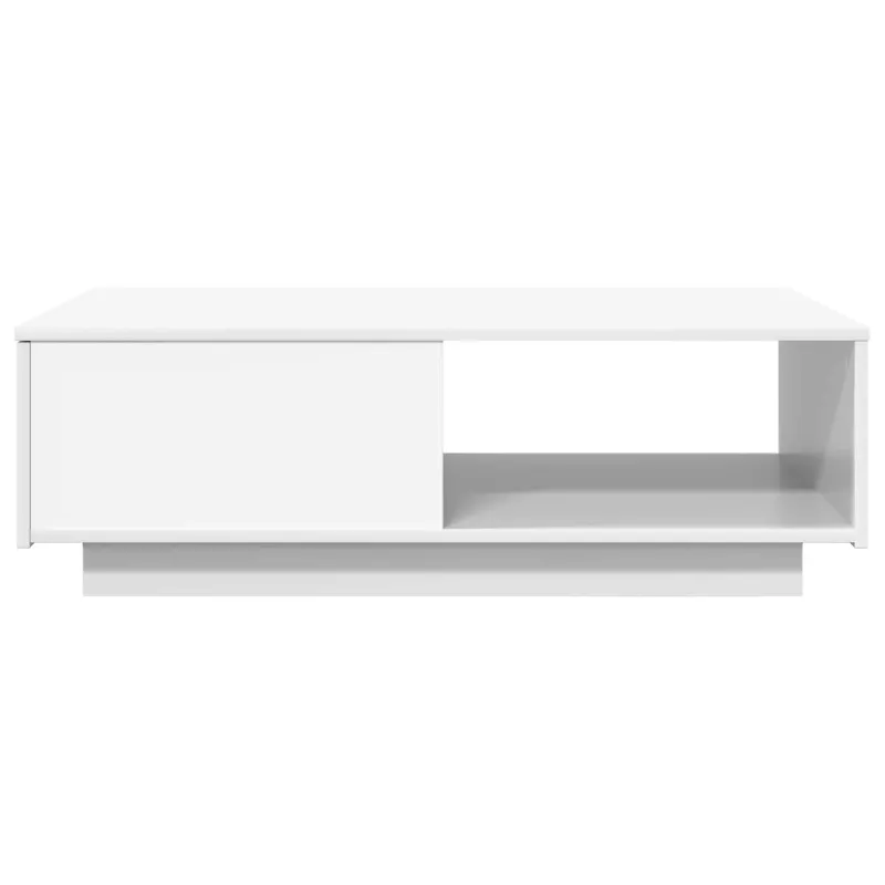 Kavos staliukas Balta 95 x 55 x 31 cm Apdirbta mediena