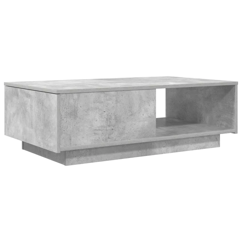 Kavos staliukas Betono pilka 95 x 55 x 31 cm Apdirbta mediena