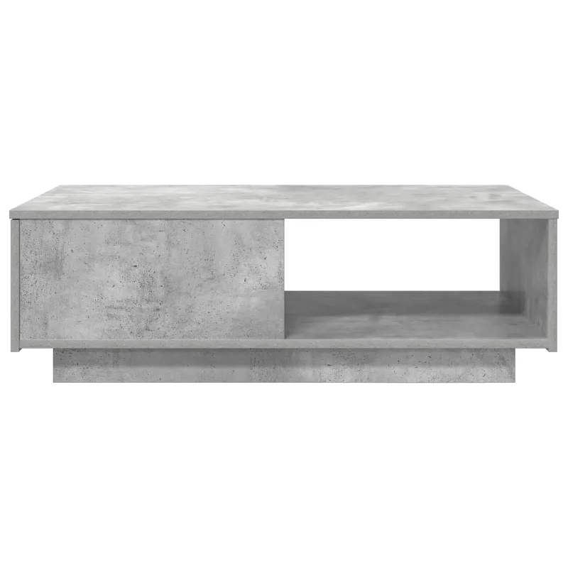Kavos staliukas Betono pilka 95 x 55 x 31 cm Apdirbta mediena