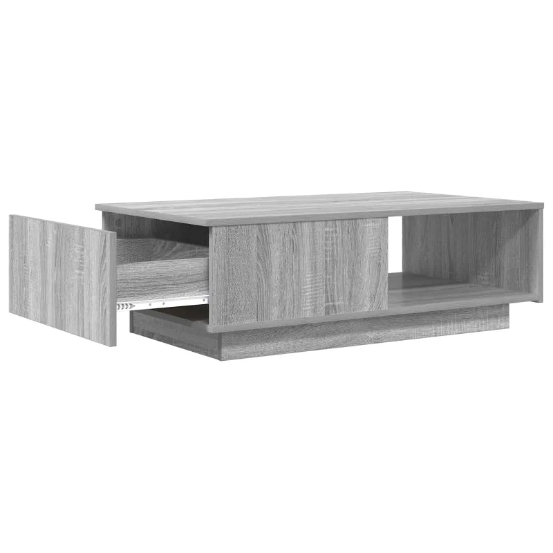 Kavos staliukas Pilkas Sonoma 95 x 55 x 31 cm Apdirbta mediena