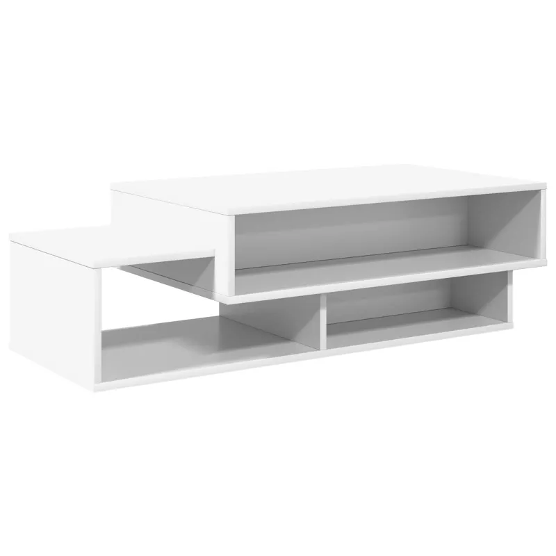 Kavos staliukas Balta 105 x 50 x 32,5 cm Apdirbta mediena