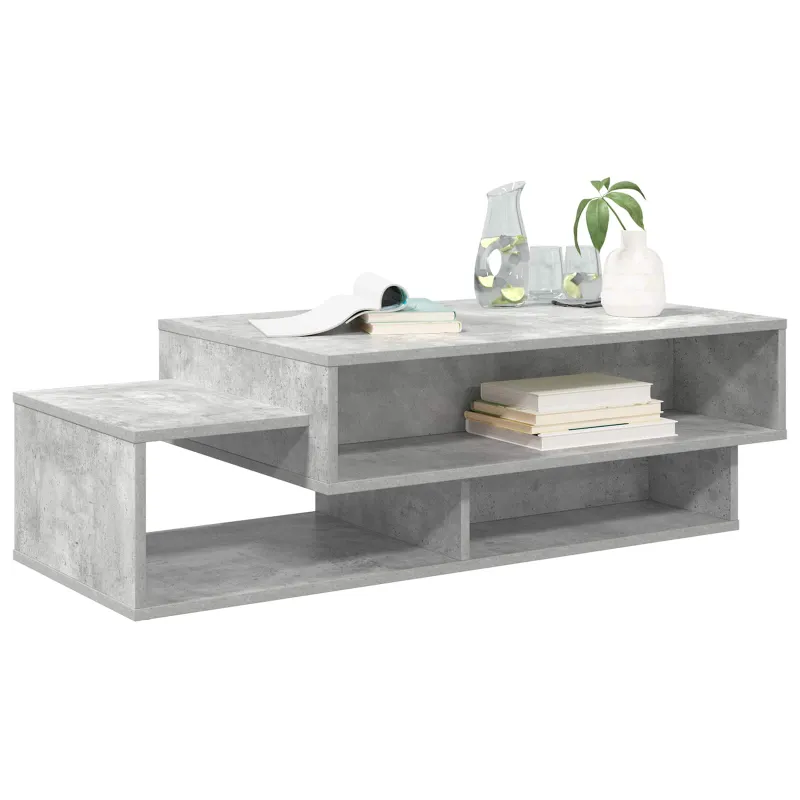Kavos staliukas Betono pilka 105 x 50 x 32,5 cm