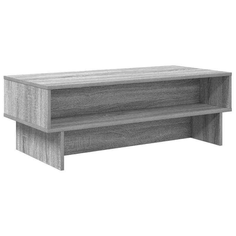 Kavos staliukas Pilkas Sonoma 100 x 46 x 35 cm Apdirbta mediena