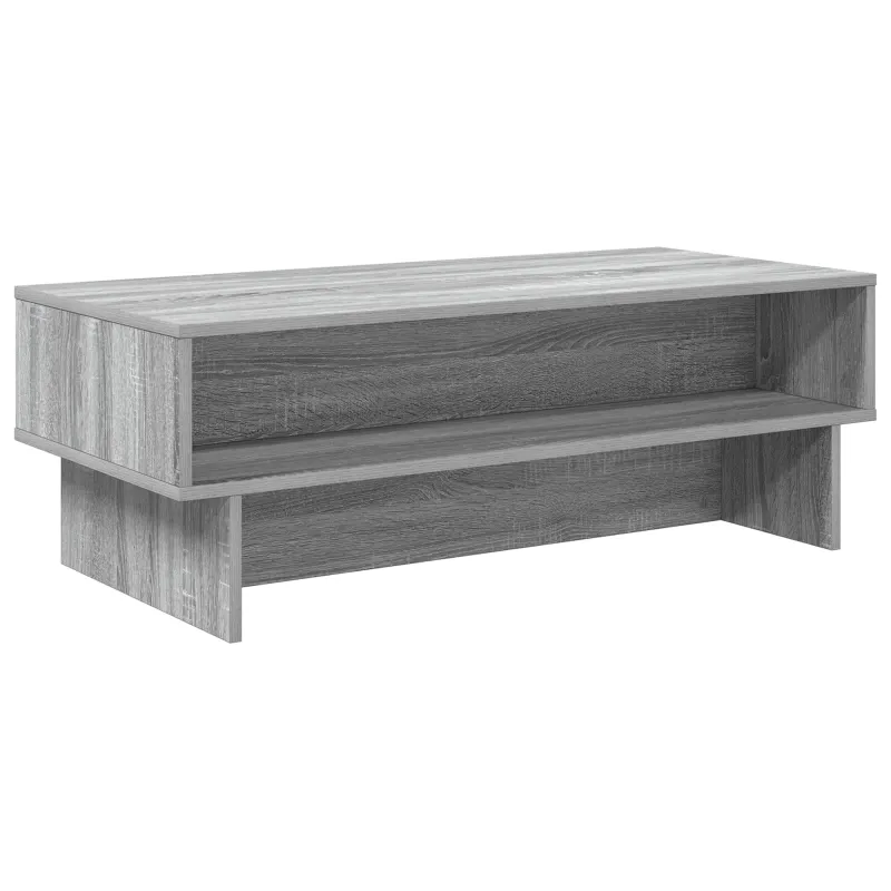 Kavos staliukas Pilkas Sonoma 100 x 46 x 35 cm Apdirbta mediena
